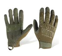 LIGHBIB Outdoor Super Technician Tactical Gloves Ice Silk Breathable Sun Protection Anti-slip Sports Cycling Quick-dry Gloves For Men,Green,M(21-23 CM)