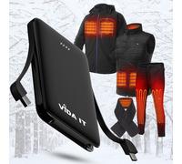 Light 5V 2A Power Bank for Heated Vest Jacket Clothing USB Battery Pack Charger