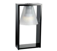 Light-Air table lamp transparent Black / Crystal clear Kartell - 8058967211160