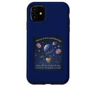 light and blessings space and flower art healing energy Garment of Compassion Case for iPhone 11