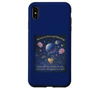 light and blessings space and flower art healing energy Garment of Compassion Case for iPhone XS Max