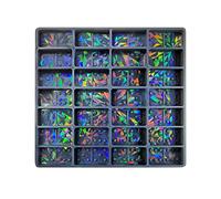 Light and Shadows Epoxy Resin Molds Holographics Dominos Game Silicone for Ornaments Art Dominoes Game for Casting