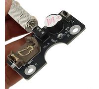 Light and Sound Circuit Board for CW for Morse Key Training, Compact Size with Buzzer and Green LED Rhythm Feedback, Powered by for CR2032 Battery(B)