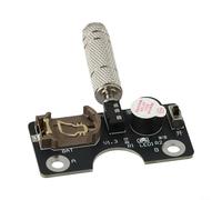 Light and Sound For Morse Code Trainer, AL-347 Acousto-optical circuit board For CW Morse key training exercises, with Male Audio Adapter, Perfect for Enhancing Rhythm Control Skills (B)