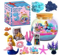 Light Aquarium - Girl Project, Fantasy Globe | Build an Underwater Universe with Bright Lights, Educational Discovery Tools for Sea Enthusiasts, Creative Indoor Hobby Box for Children
