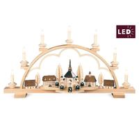 Light arch Seiffen village electrically illuminated (230V 50Hz)