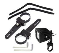 Light Bar Mounting Brackets, LED Light Bar Mounting Brackets, 2 Pcs Mounting Bracket LED Lights Roll Cage Holder, Adjustable Tube Clamp Car Accessories for Truck and Motorcycle