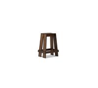Light Bar Stool H65 Brown Lacquered Ash