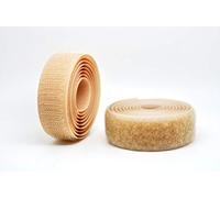 Light Beige 50mm Sew-on Hook & Loop Tape Alfatex® Brand supplied by the Velcro Companies - Various Lengths (Length: 1m)