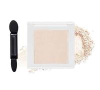 Light Beige Single Eyeshadow Compact with Dual-Ended Applicator, 03