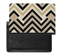 Light Black And Beige Passport Cover Protector Rfid Blocking Passport Holder Id Card Holder Secure Travel Wallet Organizer for Passport Tickets Credit Cards, style, One Size