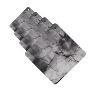 Light black marble Car Air Fresheners Cards Set of 4 Pieces Personalized Car Fresheners Gifts for Men Women Auto Aromatherapy Tablets Hanging Scented Cards for Wardrobe Bathroom