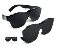 Light Blockers for Rayneo Air 3S Air 2S AR Glasses, Universal Soft Silicone Glasses Lens Shade Compatible with Rayneo Air 3/3S/3S Pro/2/2S and Compatible with Xreal One/Pro/Air2/Air2 Pro
