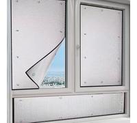 Light Blocking Blackout Window Film Privacy Glass Film Anti Uv Window Tint,Reusable Aluminum Foil Thermal Insulation Shield,for Office,Home,Kitchen,Sun Room,Bedroom (110x150cm/43"x59")