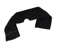 Light Blocking Eye Mask, Adjustable Comfortable Sleep Eye Cover, for Office Bed Travel, Full Face Wrapping Design for Side Sleepers with Wide Headband Fastening Black