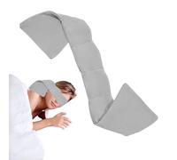 Light blocking eye patch, sleeping eye cover, ultra soft night , kids eye patch with adjustable strap, glass microbeads, sleep face cover for travel, quiet sleep on the train