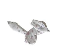 Light Blocking Eye with Rabbits Ears Travel Size Comfort Elastic Band Breathable Polyester for Deeply Sleep Rest Soft Eye Shade