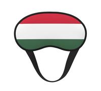 Light-Blocking Sleep Mask, Uniquely Flag of Hungary Print Eye Mask, Soft and Skin-Friendly Without Being Tight