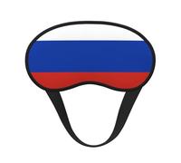 Light-Blocking Sleep Mask, Uniquely Russian Flag Print Eye Mask, Soft and Skin-Friendly Without Being Tight