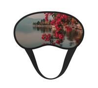 Light-Blocking Sleep Mask, Uniquely Spring Brilliance Print Eye Mask, Soft and Skin-Friendly Without Being Tight