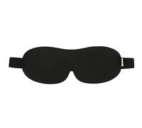Light Blocking Sleeping Eye Mask Breathable Comfortable Travel Sleep Mask for Men Women Black Light Gray 21x8.5cm (Black)