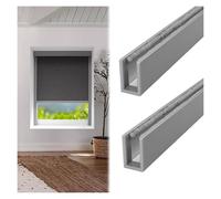 Light Blocking Strips, Blackout Strips For Windows U-Channel Tracks(2pack Gary,1.5m)