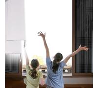Light Blocking Strips for Day Sleepers/Kid, 180 140 150 120 100 90 80 60 50 Cm Side Tracks Light Blocker for Blackout Strips on Both Sides of The Blinds/RV Shades(White 2pc,120cm/47.2inch)