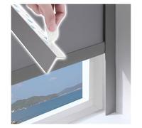 Light Blocking Strips for Window Frame, L Shape, U Shape - Easy to Install Light Strip Blockers, Customized Length - Blackout Light Blockers On The Side of Window Shades(2 pcs L-Shaped,180cm)