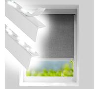 Light Blocking Strips for Window Shades And Blinds, Set of 2 Light Gap Blockers L Shaped Side Rail, Window Frame/Roller Shades Blackout Panels(White 2pcs,82in/208.2cm)