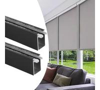 Light Blocking Strips U Channel Blackout Side Trac for Aluminum Groove for Bli Window e Accessories Effective Light Control & Easy Inllat