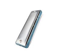 Light Blue Acrylic Comb Shaped Ten Hole Diatonic LF Tuning Harmonica Professional Musical Instrument harmonica Professional Instrument(Paddy F sharp)