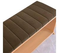 Light Blue Bench Cush 130x40x5cm Washable Indoor/Outdoor Seating Pad Removable Thick Cush for Window Sill & Bench Seat Cover (120x40 140x40 100x40 80x40)