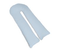 (Light Blue) Big C U Shaped Full Body Support Pregnancy Pillow
