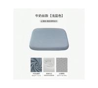 (Light Blue, Cotton) Memory Foam Seat Cushion Slow Rebound Support Ergonomic for Car Office and Student Seat Cushion Prolonged Sitting God Tool