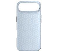 Light Blue Cubes Geometric Optical Illusion Tranquil Pattern Case for iPhone Air