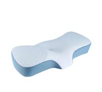 (Light blue) Derila Memory Support Foam Pillow Is The Perfect For Side, Back, Stomach Sleeper