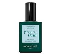 Light Blue Green Flash Semi-Permanent Nail Polish - 15 ml Light Blue