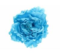 Light Blue Hair Flower Clip Clamp Fascinator Slide Wedding for Women Girls by Glitz4Girlz