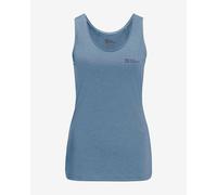 Light blue Jack Wolfskin Crosstrail sleeveless shirt for women. - L