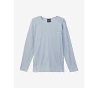 Light blue long-sleeved Merino NNormal T-shirt. - M