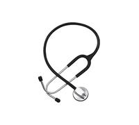 (Light Blue, One size) Classic Black Medical Cardiology Doctor Estetoscopio Professional Heart Rate Diagnosis Cute Stethoscope for Nurse Student Vet