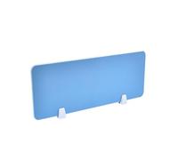 Light Blue Panel - Acoustic Desk Divider for Office & Student De - Freestanding Soundproof Partit (39.37" x 11.8") - Enhance & Reduce Noise