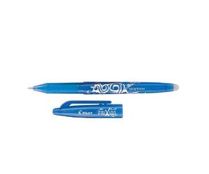 LIGHT BLUE PILOT FRIXION ROLLERBALL PENS - ERASABLE 0.7mm Tip BL-FR7 (PACK OF 3)