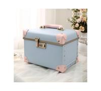 (Light blue powder (10 inches)) Net Red INS Wind Superfire Makeup Box Practice With A Large Capacity Storage Box Tattoo Toolbox Korean Version Of Korean Makeup