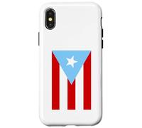 Light Blue Puerto Rico Celeste flag Case for iPhone X/XS