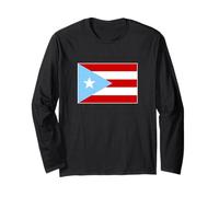 Light Blue Puerto Rico Celeste Flag Long Sleeve T-Shirt