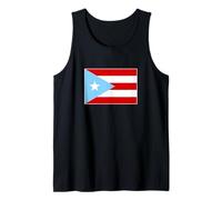 Light Blue Puerto Rico Celeste Flag Tank Top
