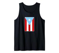 Light Blue Puerto Rico Celeste Flag Tank Top