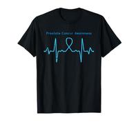 Light Blue Ribbon Cancer Survivor Gift Prostate Cancer T-Shirt