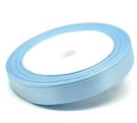 Light Blue Satin Ribbon 12mm - 25 Meters Rollfor Gifts Wrap Sew Party, Decorations Events Dress Wedding Christmas Crafts, Bows Car, Floral Balloons DIY, Bouquets, Cake